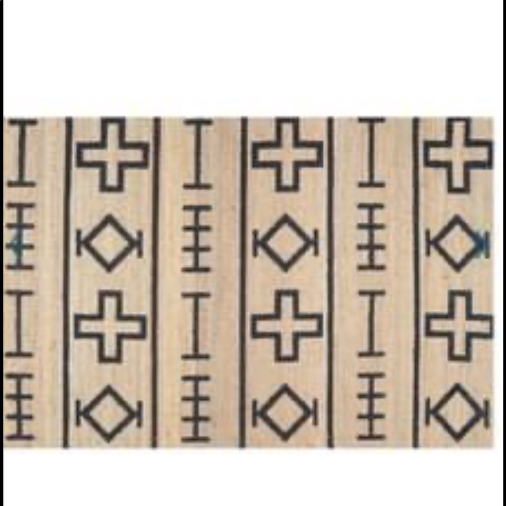 Geometric Jute Rug (8x10) - Picture 2 of 5